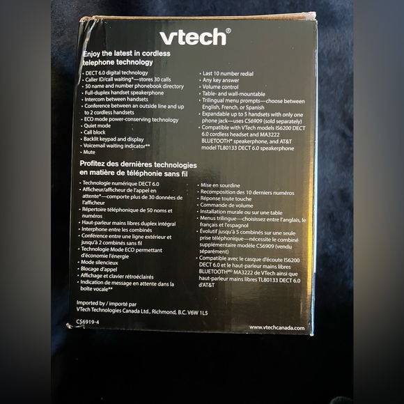 Set of 4 cordless phones. - Picture 2 of 4